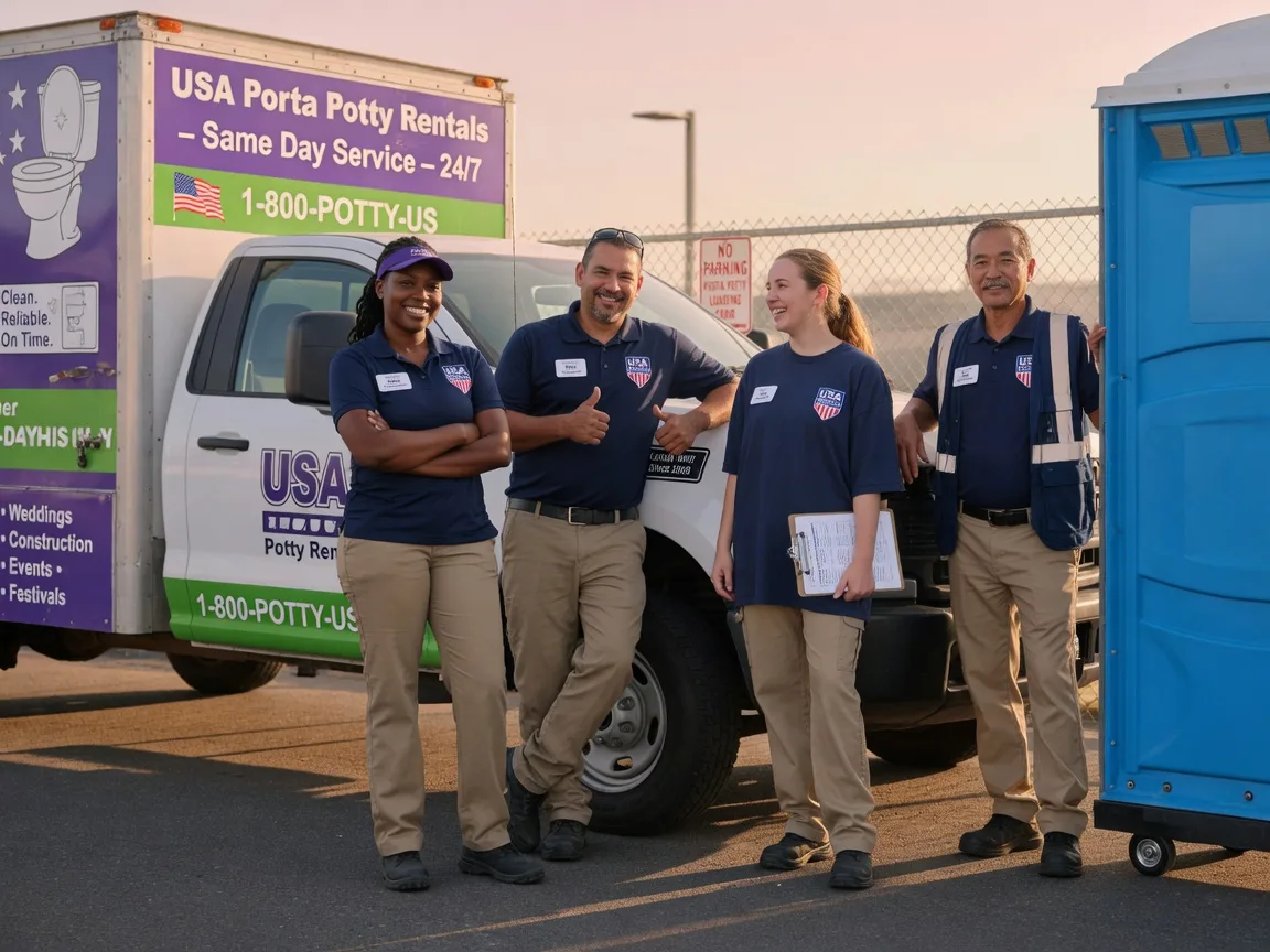 Porta Potty Rental company in Cadiz, OH