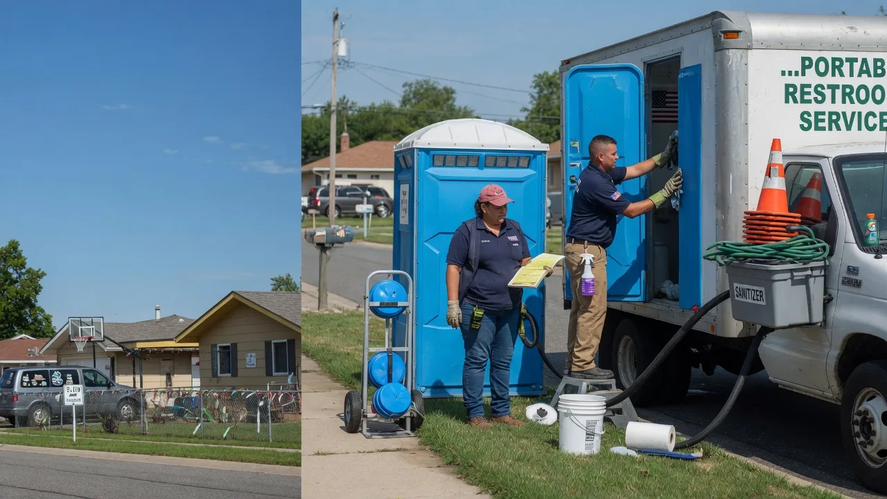 Portable Toilet Rental in Cadiz, OH near me